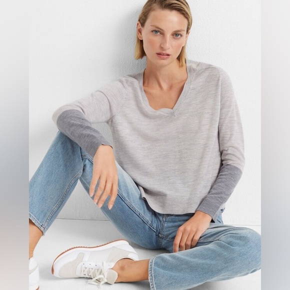 NWT Club Monaco Zaydie Merino Wool Sweater (SW1) - Picture 2 of 8